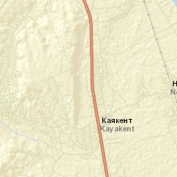 Novokayakent Street Map