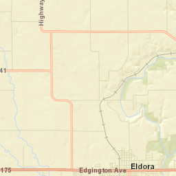 Eldora Street Map