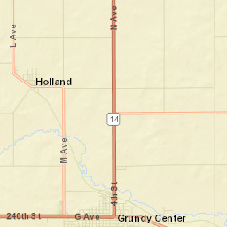 Grundy County Street Map