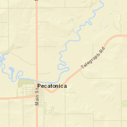 Pecatonica Street Map