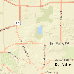 Bull Valley Street Map
