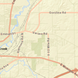Brownlee Park Street Map