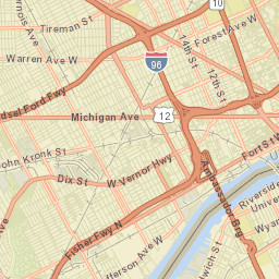 4400-4428 Wesson Avenue, Detroit, MI  Street Map