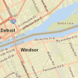 Windsor Street Map