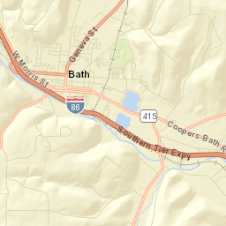 Haverling Heights New York Street Map