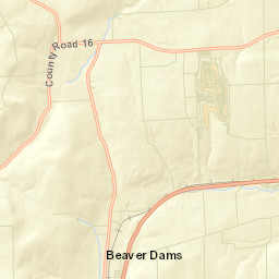 Townsend New York Street Map