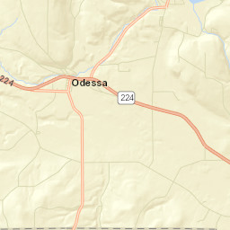 Odessa New York Street Map