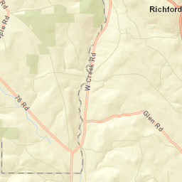 Speedsville New York Street Map