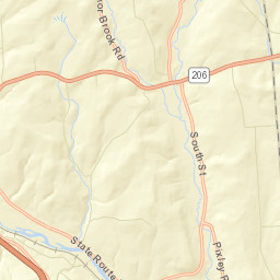 Triangle New York Street Map