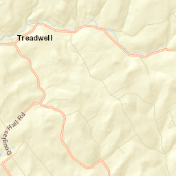 West Meredith New York Street Map