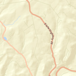 Meredith New York Street Map