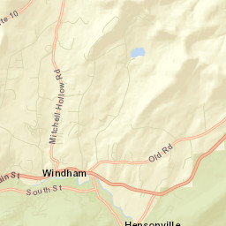 Windham New York Street Map