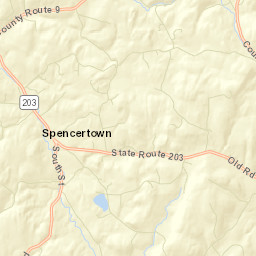 Spencertown New York Street Map