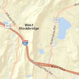 West Stockbridge Street Map