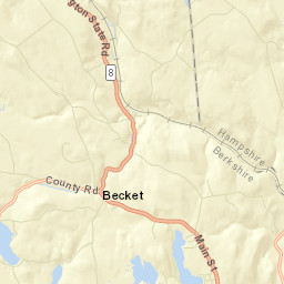 Becket Street Map