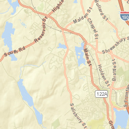 Holden Street Map