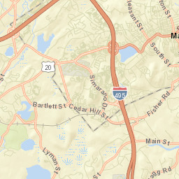 Marlborough Street Map