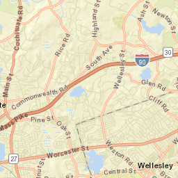 Wellesley Street Map