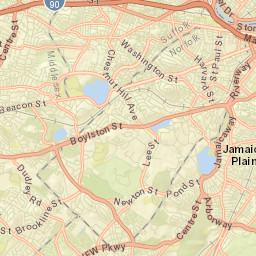 Brookline Street Map