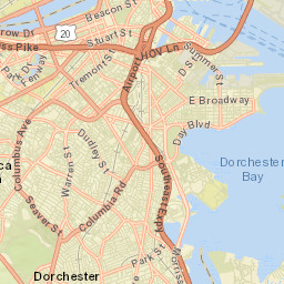 Suffolk County Street Map
