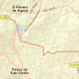 Pereiro de Aguiar Street Map