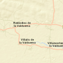 Villamontán de la Valduerna Street Map