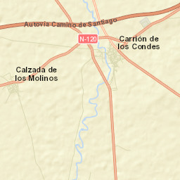 Calzada de los Molinos Street Map