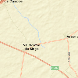 Villarmentero de Campos Street Map