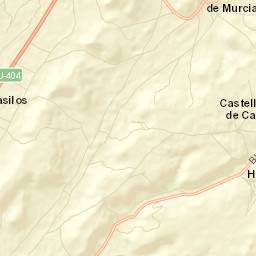 Hontanas Street Map