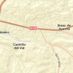 Ibeas de Juarros Street Map