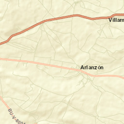 Arlanzón Street Map