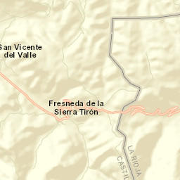 Fresneda de la Sierra Tirón Street Map