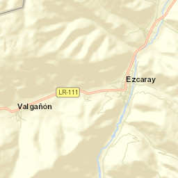 Ojacastro Street Map