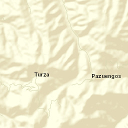 Pazuengos Street Map