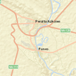 Funes Street Map