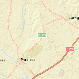 Garriguella Street Map