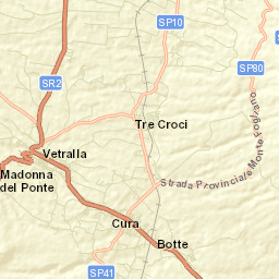 Vetralla Street Map