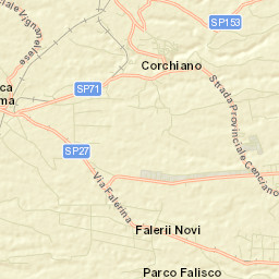 Corchiano Street Map