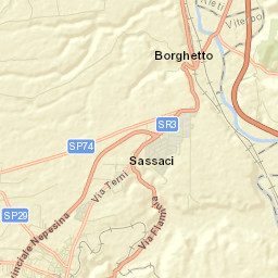 Sassacci Street Map