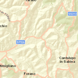 Forano Street Map