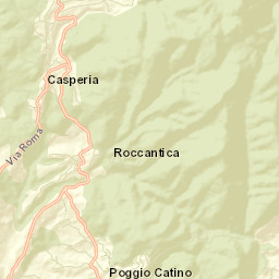 Poggio Catino Street Map