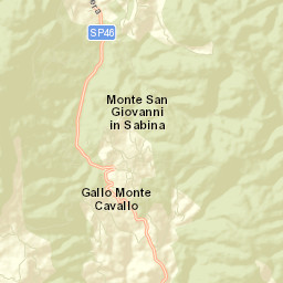 Monte San Giovanni in Sabina Street Map