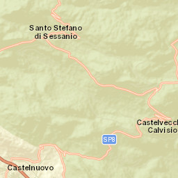 Carapelle Calvisio Street Map