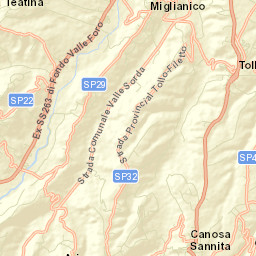 Giuliano Teatino Street Map