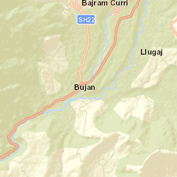 Bajram Curri Street Map