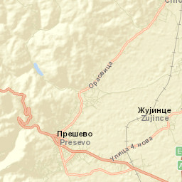 Žujince Street Map