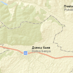 Obshtina Dolna Banya Street Map