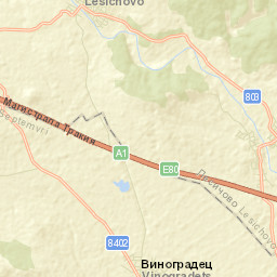 Lesichovo Street Map