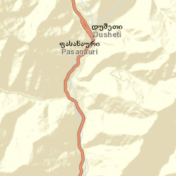 P’asanauri Street Map