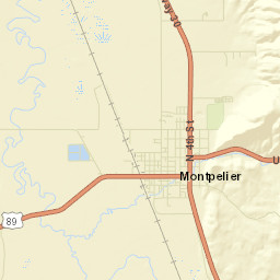 Montpelier Street Map